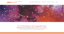 Desktop Screenshot of chrisblevinswatercolors.com